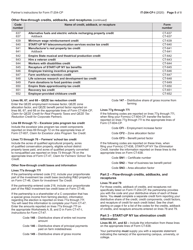 Instructions for Form IT-204-CP New York Corporate Partner&#039;s Schedule K-1 - New York, Page 5