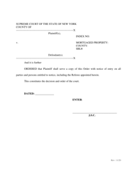 Order of Reference and Default Judgment - New York, Page 4