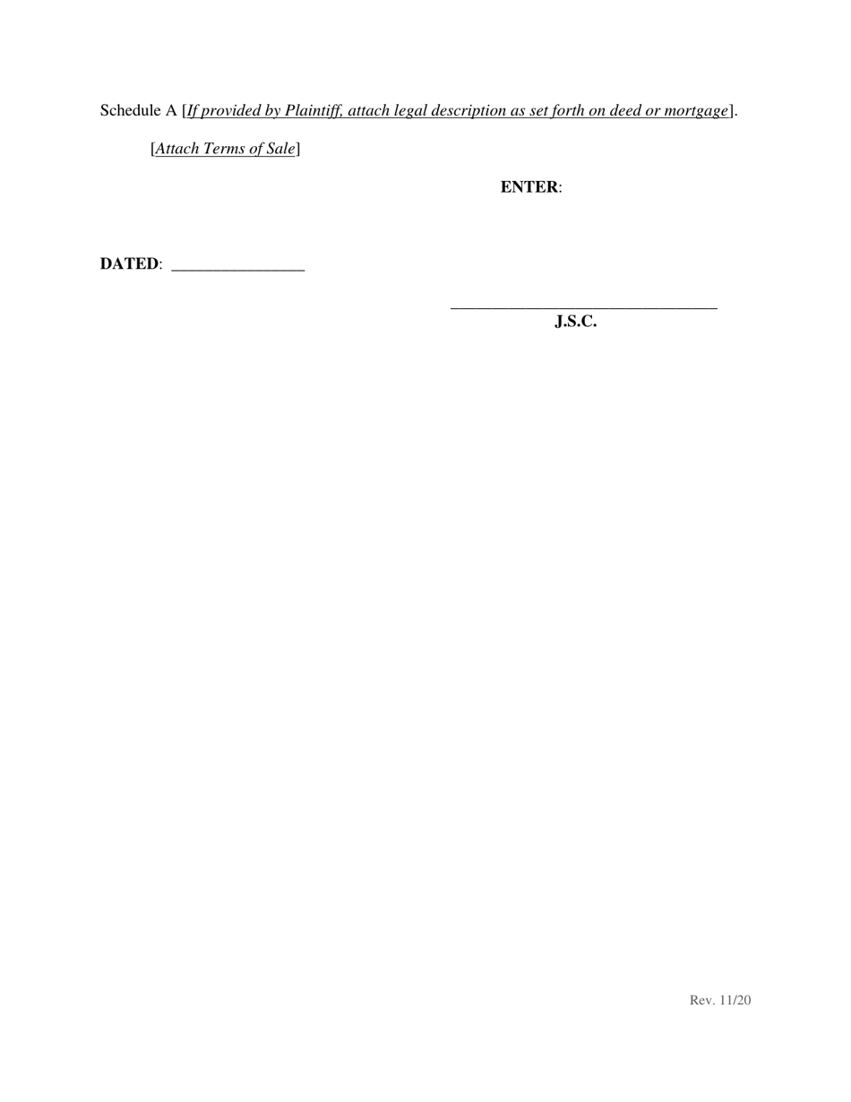 Order Confirming Referee Report and Judgment of Foreclosure and Sale - New York, Page 10