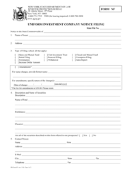 IPB Form NF Uniform Investment Company Notice Filing - New York, Page 2