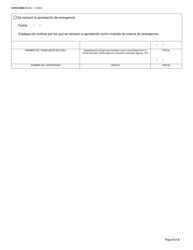 Formulario OCFS-5300C-S Evaluacion Del Estudio Acelerado De La Vivienda - New York (Spanish), Page 2