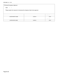 Form OCFS-5300C Expedited Home Study Evaluation - New York, Page 2