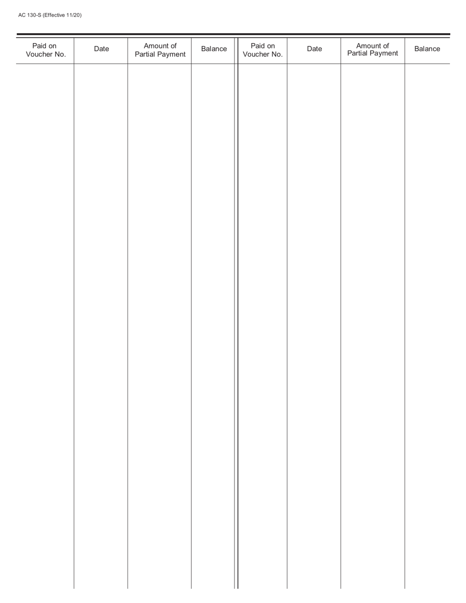 Form AC130-S Purchase Order - New York, Page 4