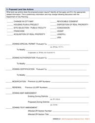 Pre-application Statement Form - New York City, Page 3