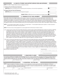 Form AOC-CR-426 Non-capital Criminal or Non-criminal Appeals Fee Application Order for Payment Judgment Against Indigent or Parent/Guardian - North Carolina, Page 2