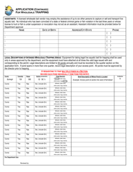 Form SFN6087 Application for Retail or Wholesale Vendor License - North Dakota, Page 2