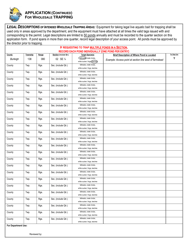 Form SFN6087 Application for Retail or Wholesale Vendor License - North Dakota, Page 3