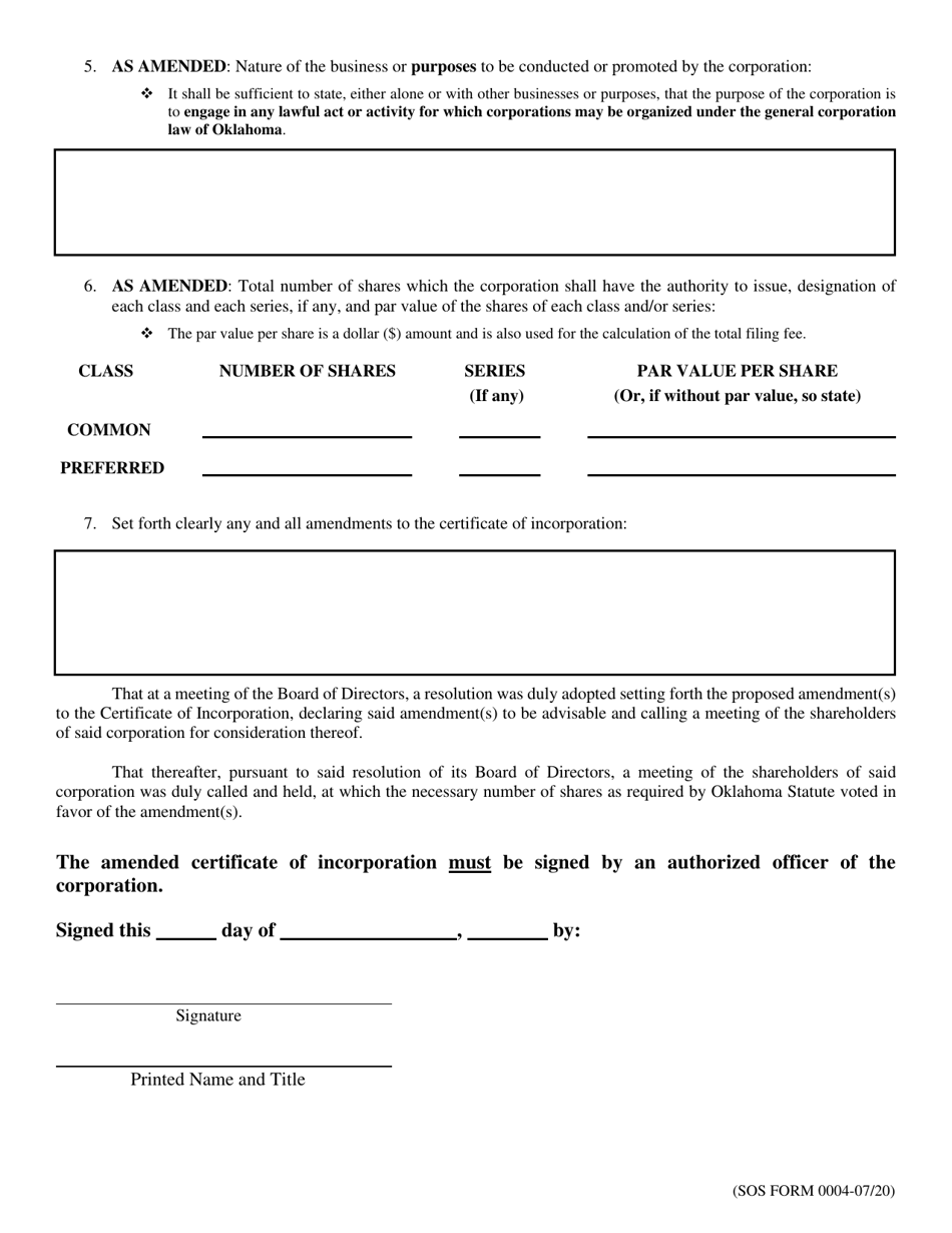 SOS Form 004 - Fill Out, Sign Online and Download Fillable PDF ...