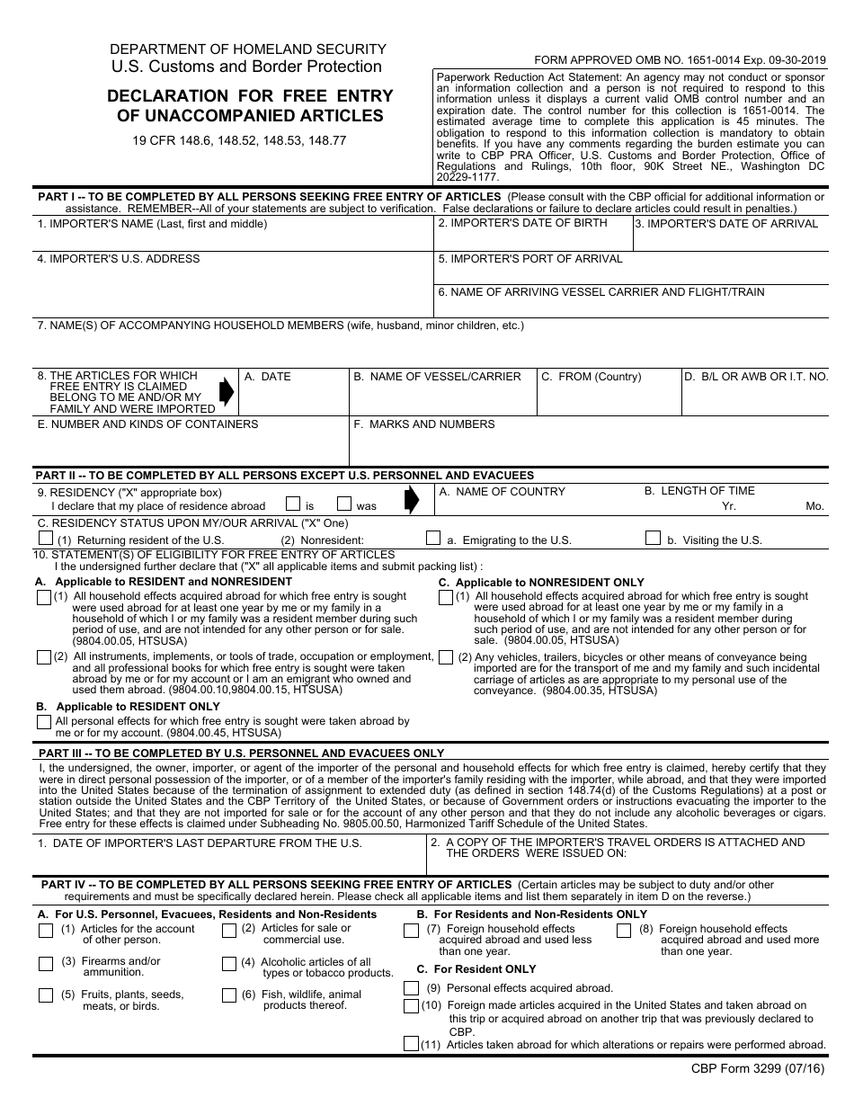 cbp-form-3461-sample-fill-online-printable-fillable-blank-cbp-images