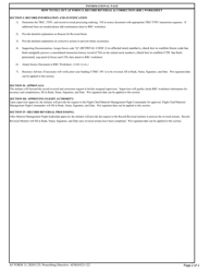 AF Form 13 Record Reversal &amp; Correction (RRC) Worksheet, Page 2