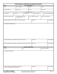 Document preview: ACC Form 45 Afrep Source of Approved (Sar) Request and Reply