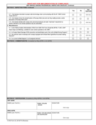 15 WG Form 32 Unit Airfield Driving Program Self-inspection Checklist, Page 2