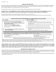 Form DL-180RCD Application for Pennsylvania Commercial Driver&#039;s License by Out-of-State Cdl Driver - Pennsylvania, Page 3
