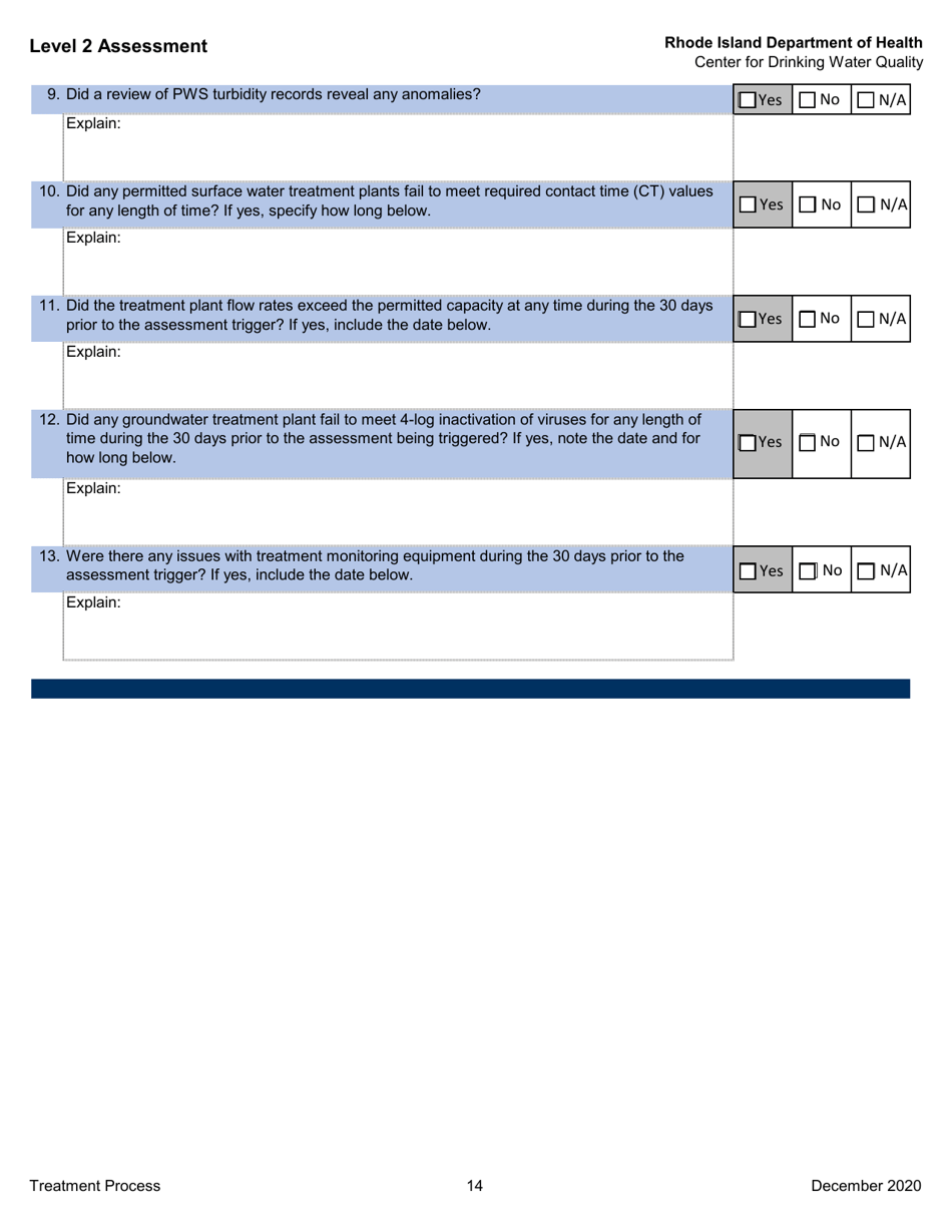 Level 2 Assessment - Rhode Island, Page 10