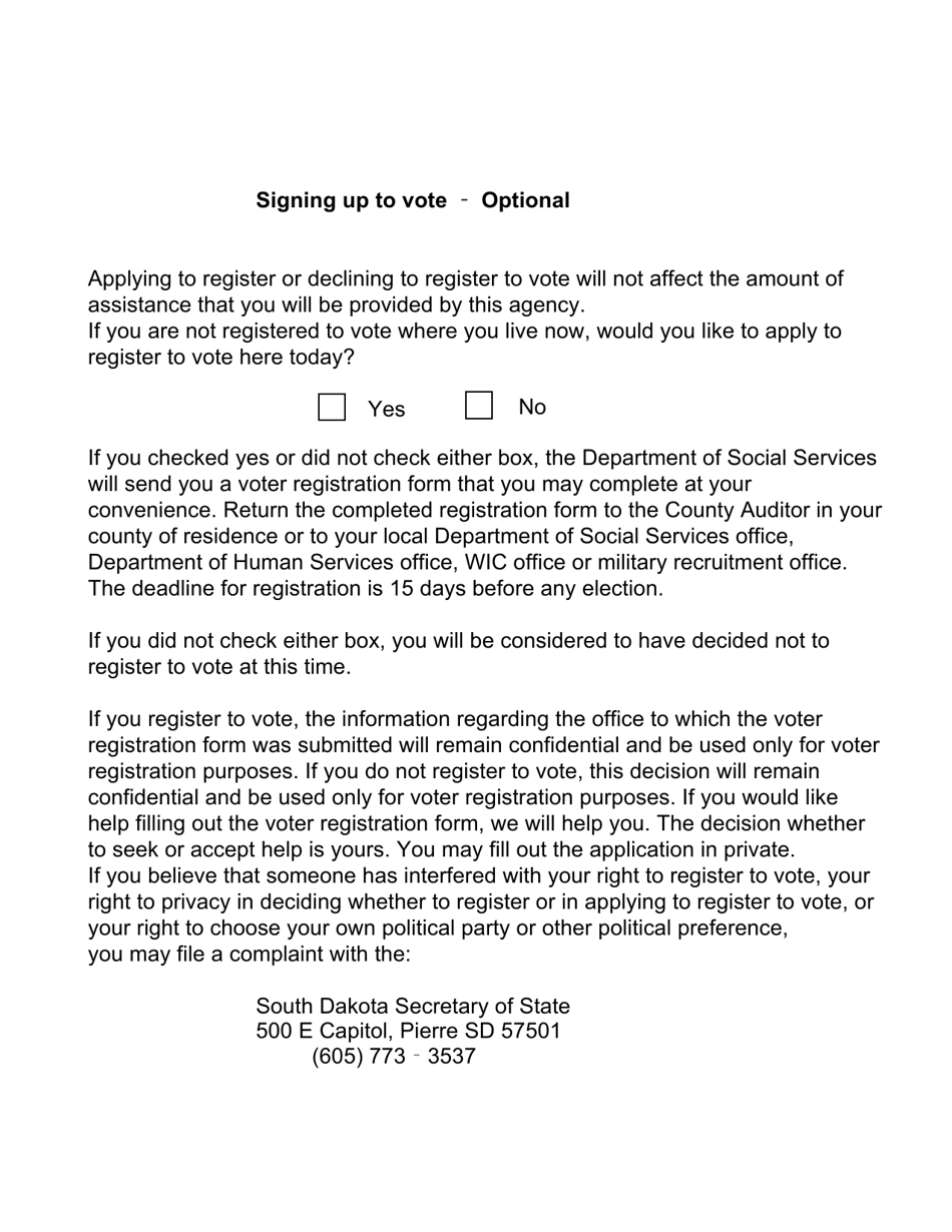 Form DSS-EA-270 South Dakota Application for Medicare Savings Program - South Dakota, Page 5