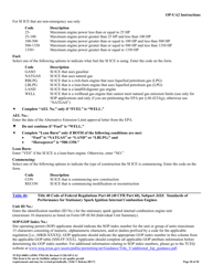 Form OP-UA2 (TCEQ-10003) Stationary Reciprocating Internal Combustion Engine Attributes - Texas, Page 20