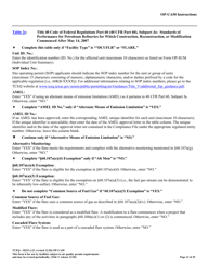 Form OP-UA50 (TCEQ-10223) Fluid Catalytic Cracking Unit Catalyst Regenerator/Fuel Gas Combustion Device/Claus Sulfur Recovery Plant/Coking Unit Attributes - Texas, Page 12