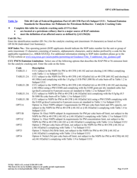 Form OP-UA50 (TCEQ-10223) Fluid Catalytic Cracking Unit Catalyst Regenerator/Fuel Gas Combustion Device/Claus Sulfur Recovery Plant/Coking Unit Attributes - Texas, Page 13
