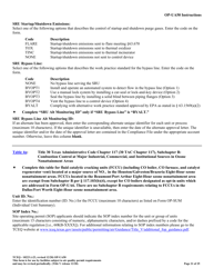 Form OP-UA50 (TCEQ-10223) Fluid Catalytic Cracking Unit Catalyst Regenerator/Fuel Gas Combustion Device/Claus Sulfur Recovery Plant/Coking Unit Attributes - Texas, Page 21