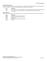 Form OP-UA50 (TCEQ-10223) Fluid Catalytic Cracking Unit Catalyst Regenerator/Fuel Gas Combustion Device/Claus Sulfur Recovery Plant/Coking Unit Attributes - Texas, Page 24