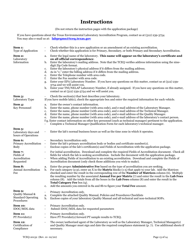 Form TCEQ-20132 Application for Environmental Laboratory Accreditation - Texas, Page 14