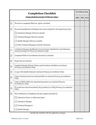 Form TCEQ-20132 Application for Environmental Laboratory Accreditation - Texas, Page 9