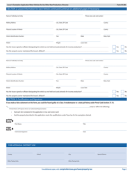 Form 50-286 Lessor&#039;s Exemption Application - Motor Vehicles Leased for Use Other Than Production of Income - Texas, Page 2