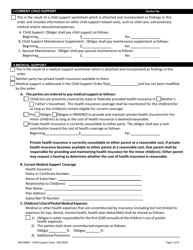Form 400-00802 Child Support Order - Vermont, Page 2