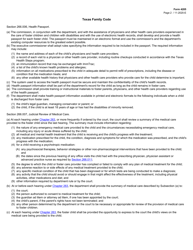 Form 4205 Consent by Foster Parent or Medical Consenter for Health Passport - Texas, Page 2