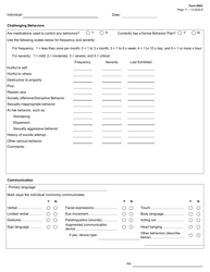 Form 8584 Comprehensive Nursing Assessment - Texas, Page 11