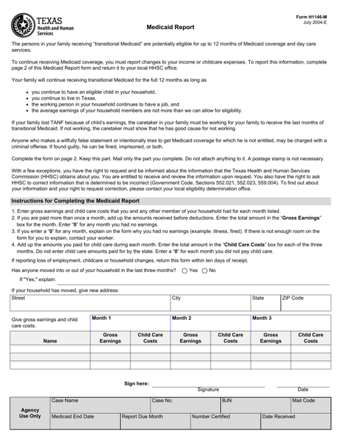 Form H1146-M  Printable Pdf