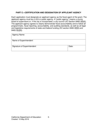 Fiscal Agent Change Request - California, Page 5
