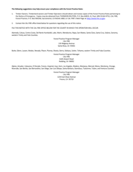 Public Agency, Public and Private Utility Right of Way Exemption - California, Page 4