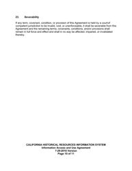 Information Access and Use Agreement - California, Page 10