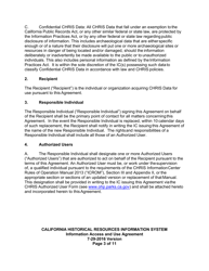 Information Access and Use Agreement - California, Page 3