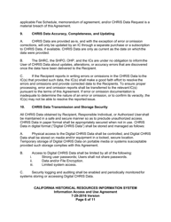Information Access and Use Agreement - California, Page 6