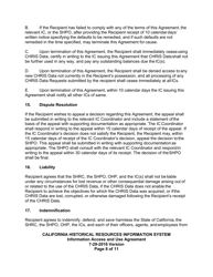 Information Access and Use Agreement - California, Page 8