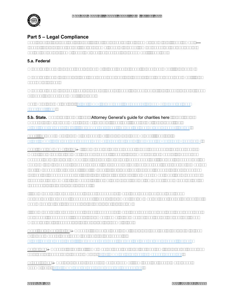 Instructions for Form DPR973 Nonprofit Annual Report Form - California, Page 9
