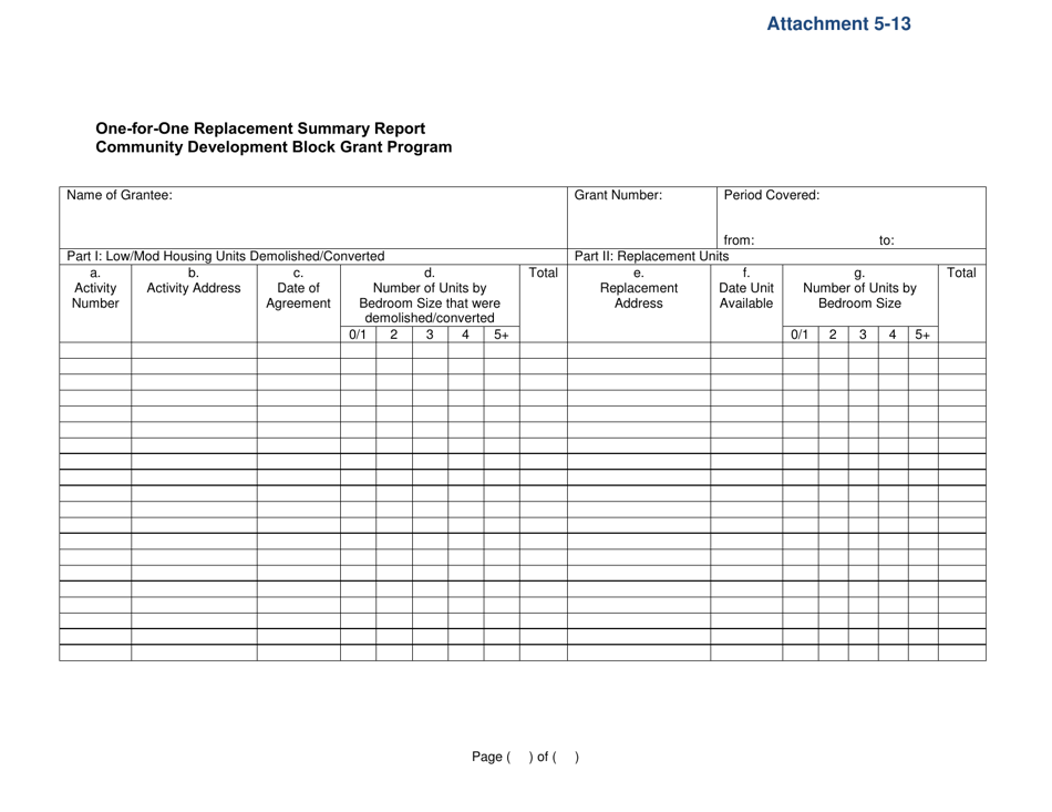 Connecticut One-For-One Replacement Summary Report - Fill Out, Sign ...