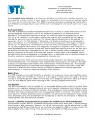 Alternative Workplace Solutions Acknowledgement Form - Delaware, Page 2