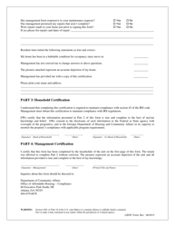 Tenant Certification of Habitability - Georgia (United States), Page 2