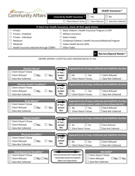 Coc Esg Hoh Intake Form - Head of Households &amp; Adults - Georgia (United States), Page 3
