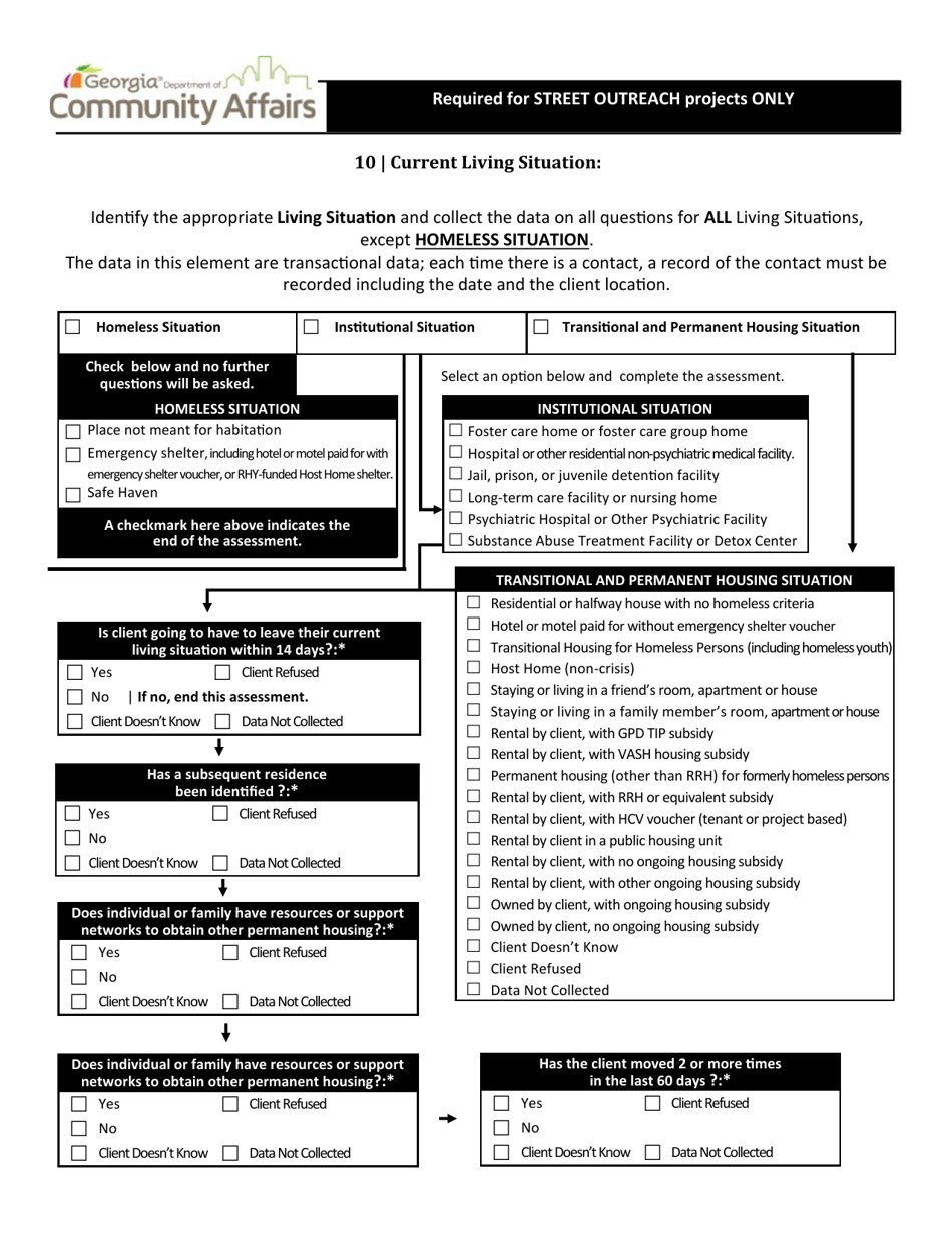 Coc Esg Hoh Intake Form - Head of Households  Adults - Georgia (United States), Page 5