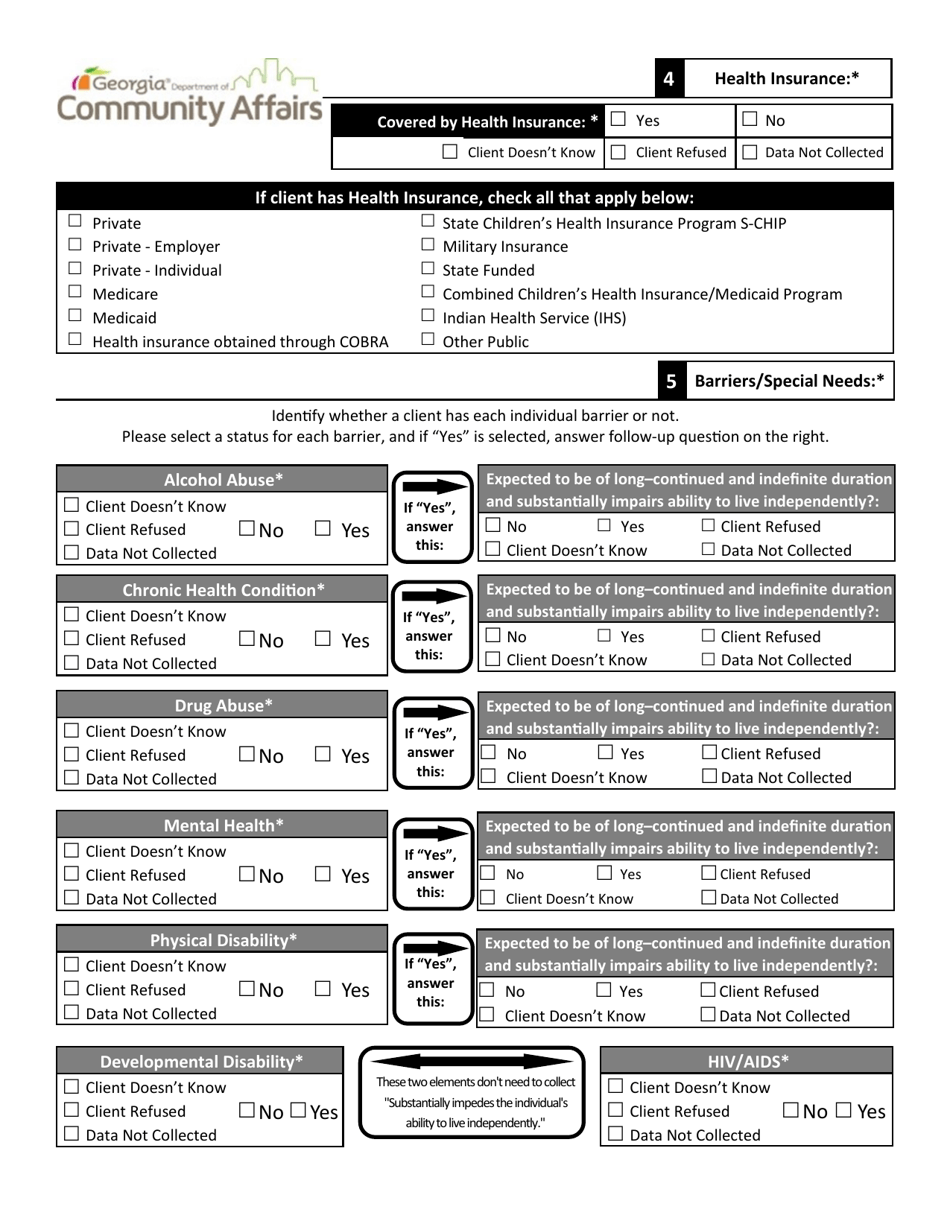 Non-fed Intake - Child - Georgia (United States), Page 2