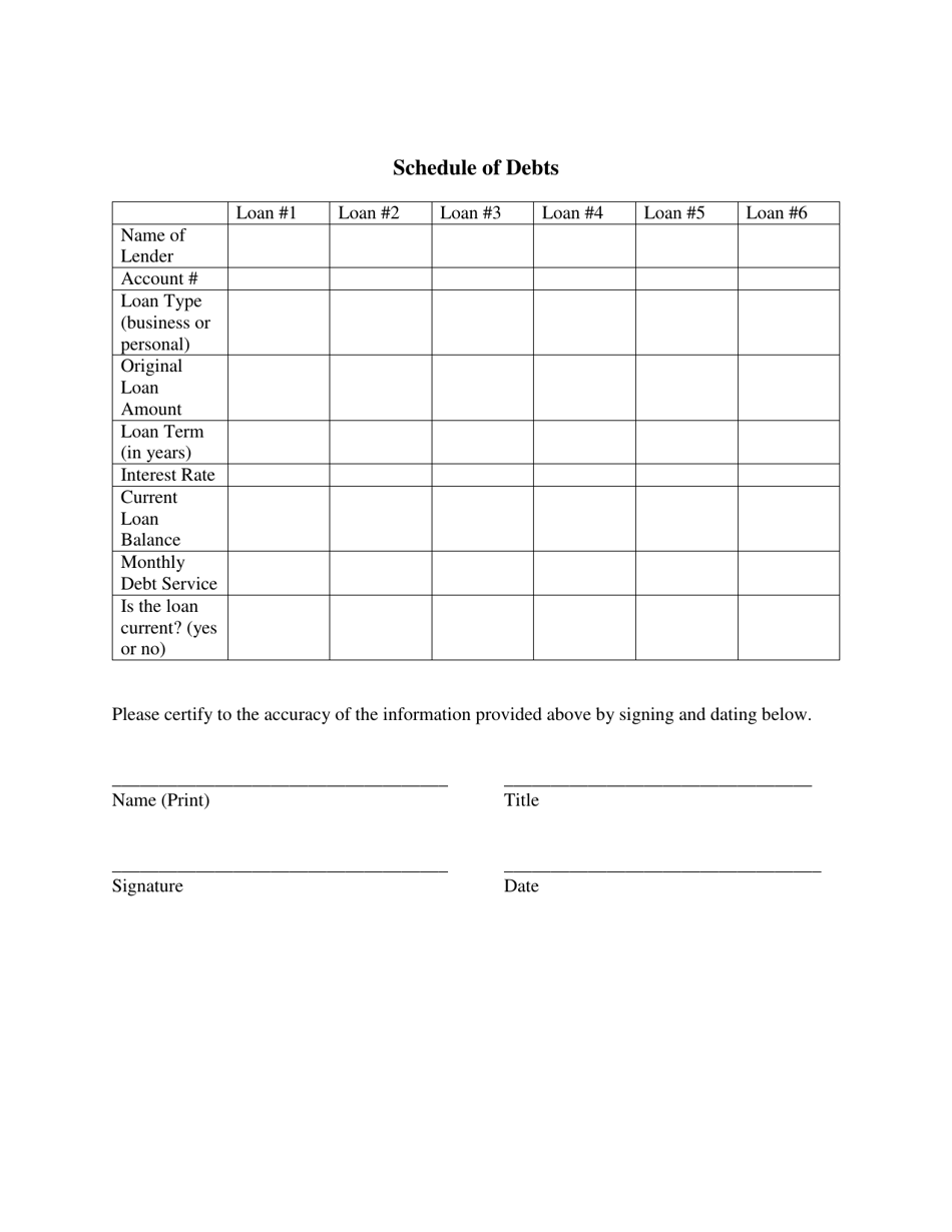 Downtown Development Revolving Loan Fund Loan Application - Georgia (United States), Page 12