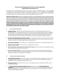 Downtown Development Revolving Loan Fund Loan Application - Georgia (United States), Page 14