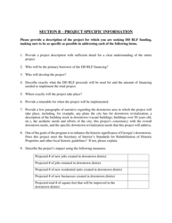 Downtown Development Revolving Loan Fund Loan Application - Georgia (United States), Page 4