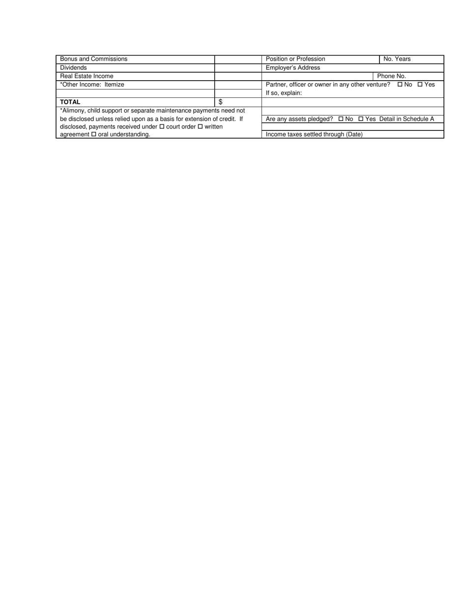 Downtown Development Revolving Loan Fund Loan Application - Georgia (United States), Page 9