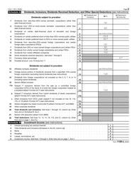 IRS Form 1120-L &quot;U.S. Life Insurance Company Income Tax Return&quot;, Page 2