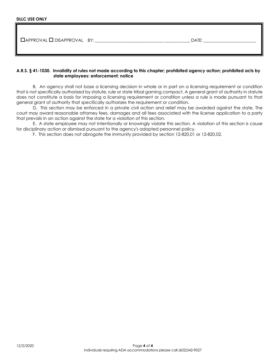 Application for Fair / Festival - Arizona, Page 4